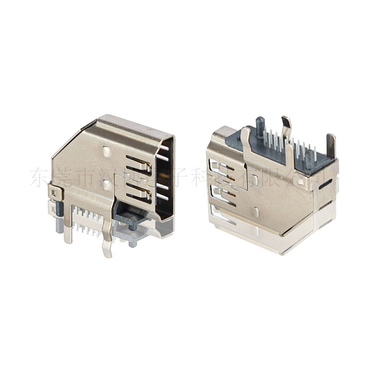  HDMI A型 侧立式19p高清接口